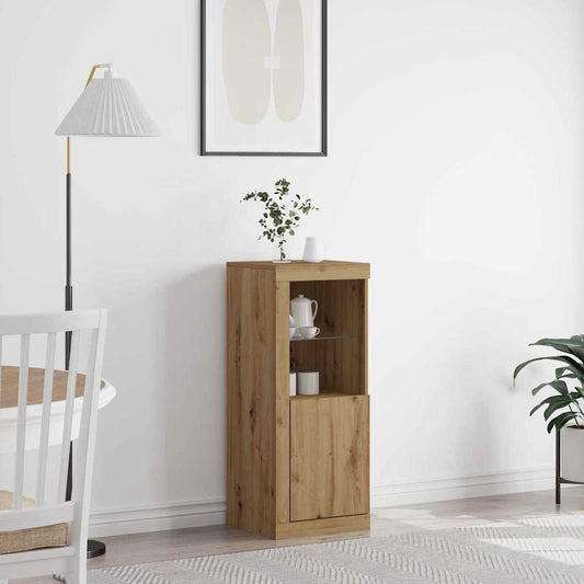 Sideboard Eiche handwerklich 41 x 37 x 100 cm Holzwerkstoff