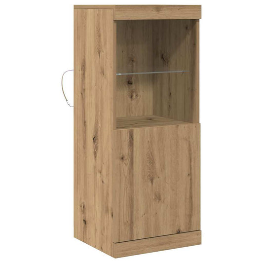 Sideboard Eiche handwerklich 41 x 37 x 100 cm Holzwerkstoff