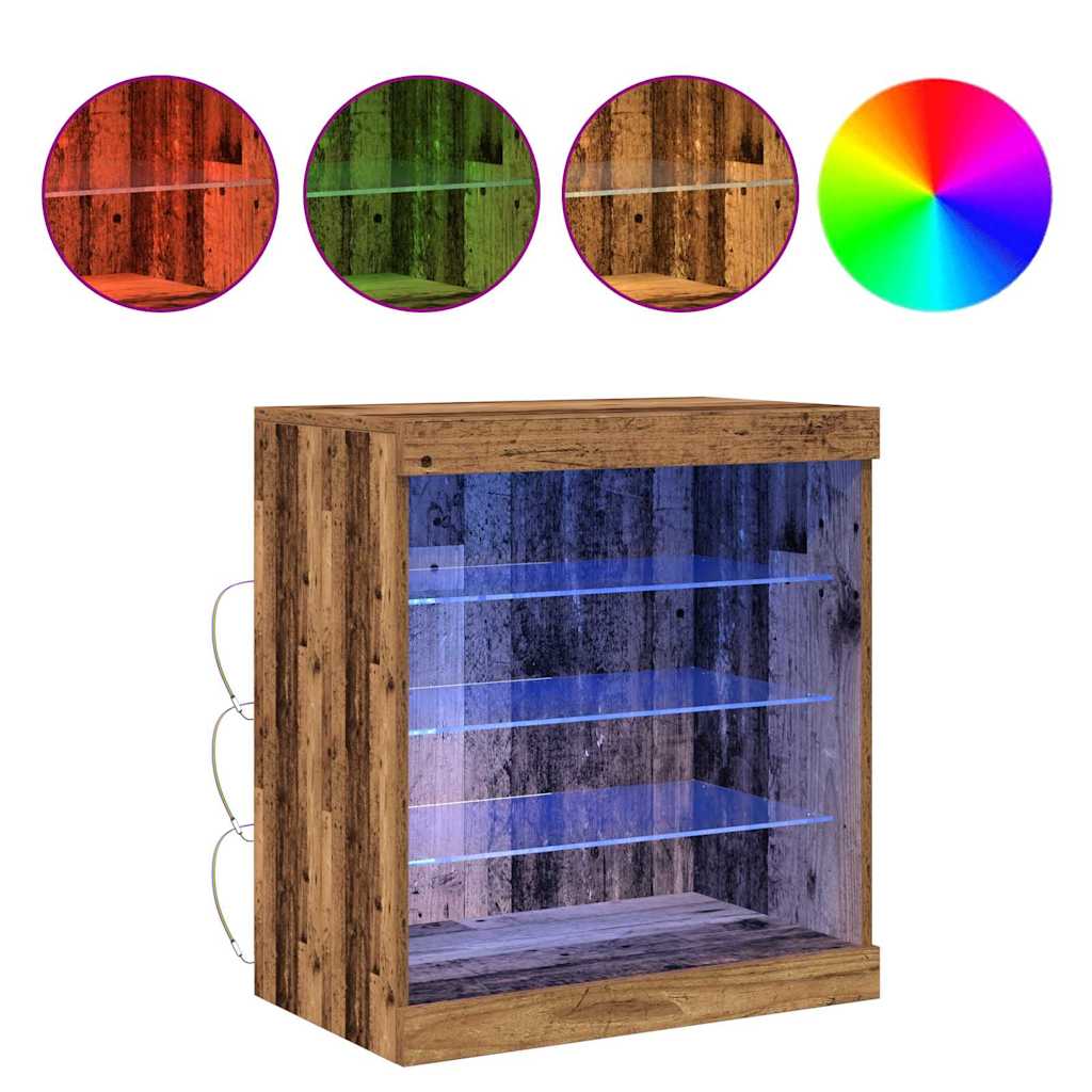 Sideboard Altholz 60,5 x 37 x 67 cm Holzwerkstoff