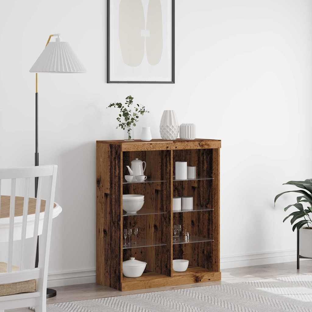 Sideboard Altholz 41 x 37 x 100 cm Holzwerkstoff