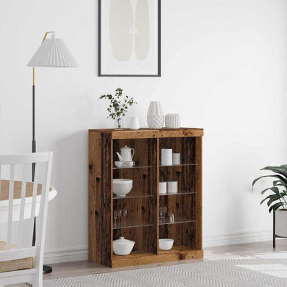 Sideboard Altholz 41 x 37 x 100 cm Holzwerkstoff