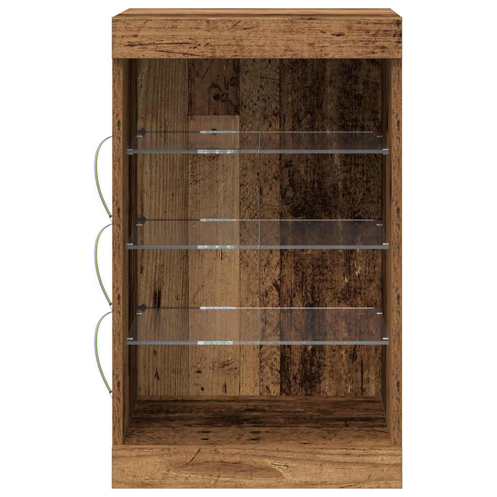 Sideboard Altholz 41 x 37 x 67 cm Holzwerkstoff