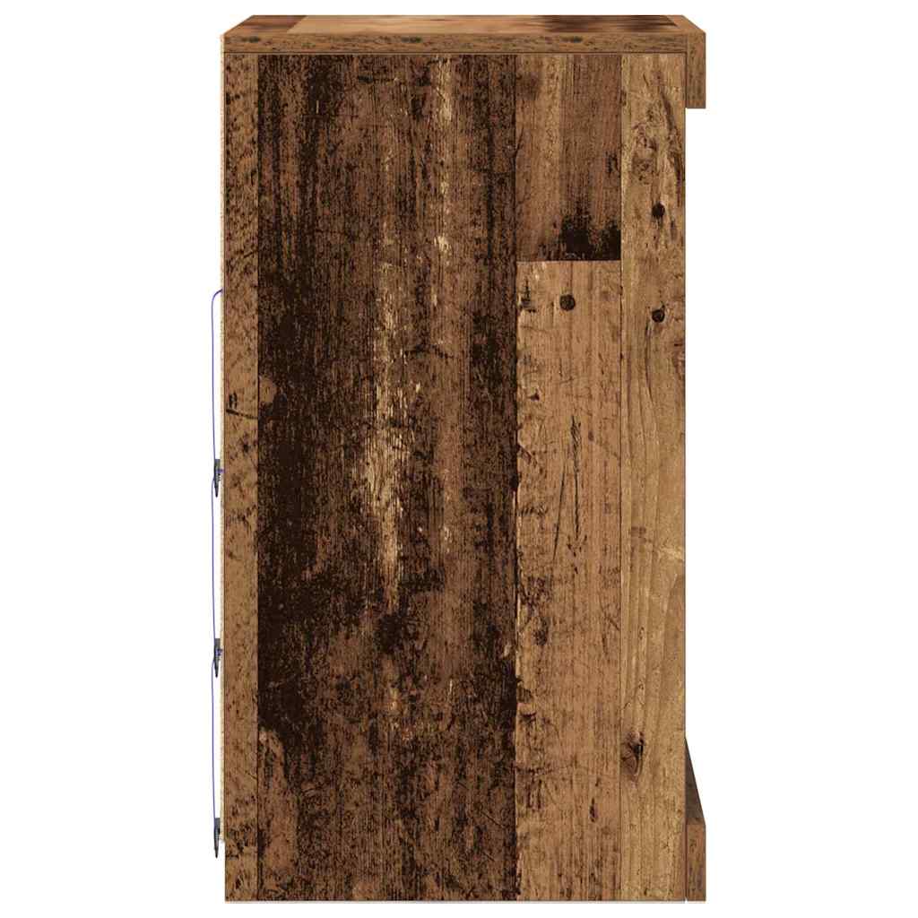 Sideboard Altholz 41 x 37 x 67 cm Holzwerkstoff