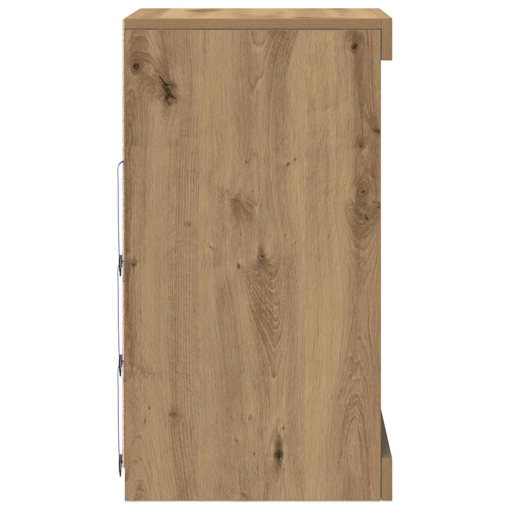 Sideboard Artisan-Eiche 41 x 37 x 67 cm Holzwerkstoff