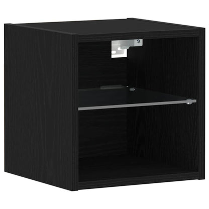 TV-Schrankset Schwarz 30 x 28,5 x 30 cm Holzwerkstoff