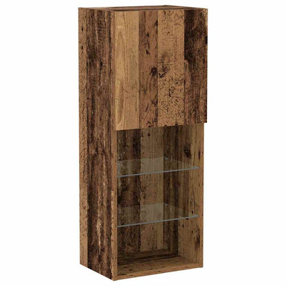 TV-Schrankset Altholz 40,5 x 30 x 102 cm Holzwerkstoff