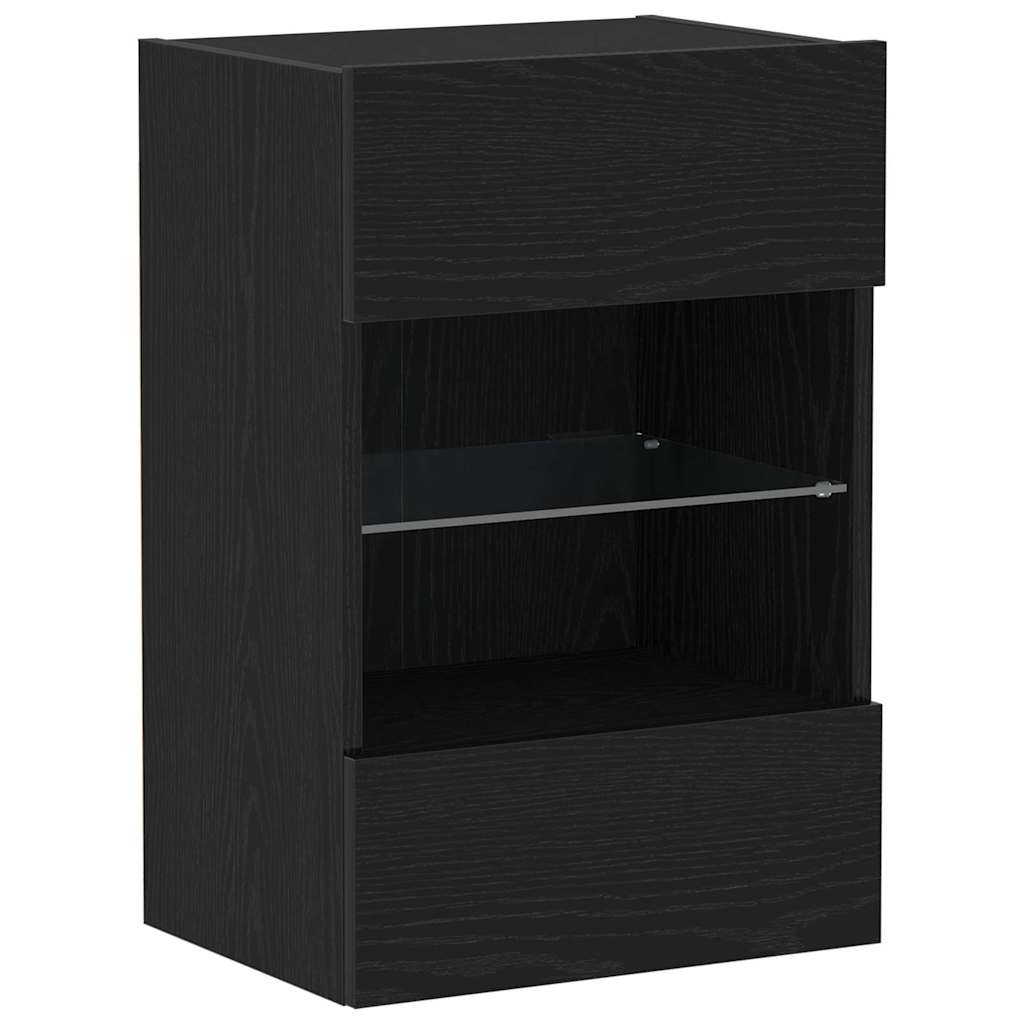 TV-Schrankset Schwarz 40 x 30 x 60,5 cm Holzwerkstoff