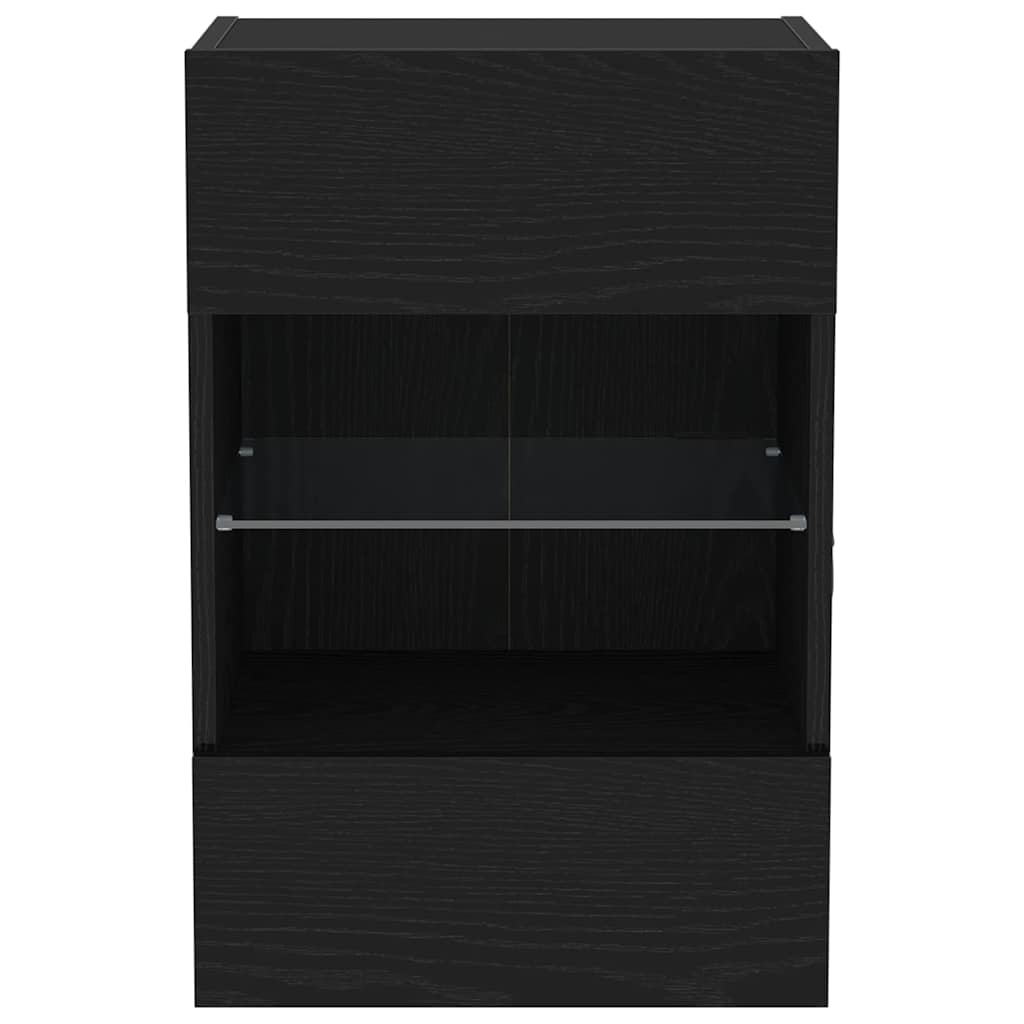 TV-Schrankset Schwarz 40 x 30 x 60,5 cm Holzwerkstoff