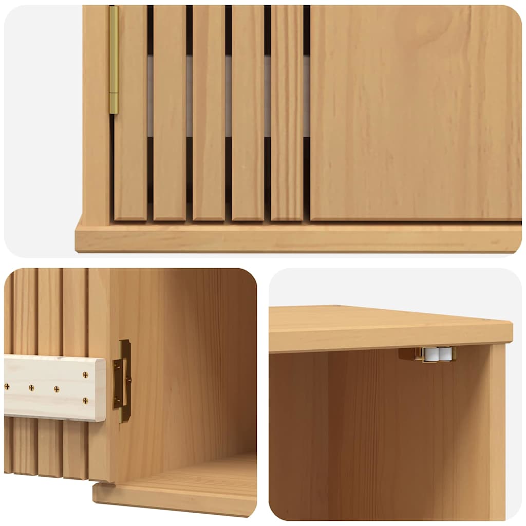 Badezimmer Schrank mit Regal Olden Braun 35 x 30 x 55 cm