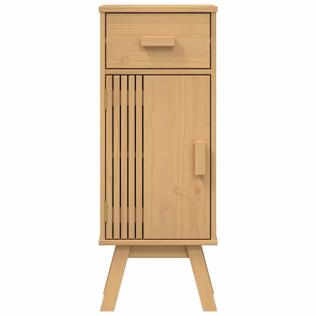 Badezimmer Schrank mit Regal Olden Braun 35 x 30 x 90 cm
