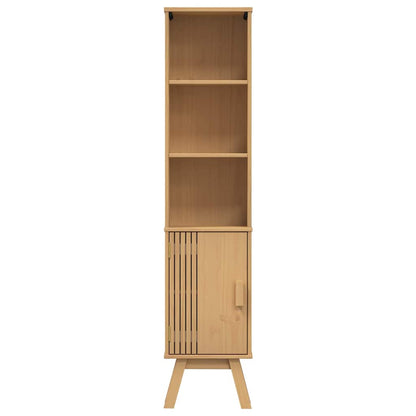Badezimmer Schrank mit Regal Olden Braun 35 x 30 x 159 cm