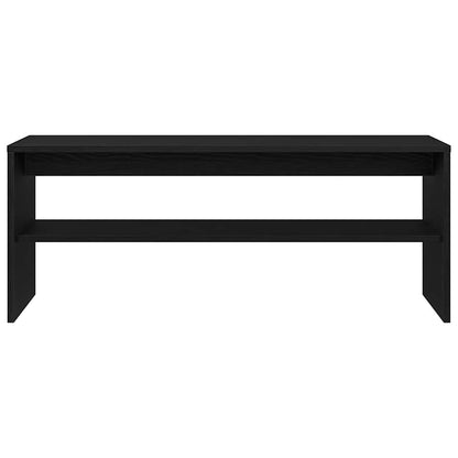 TV-Schrank Schwarz Eichen-Optik 100x40x40 cm Holzwerkstoff