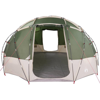 Campingzelt mit Dach Grün 475 x 475 x 235 cm Polyester