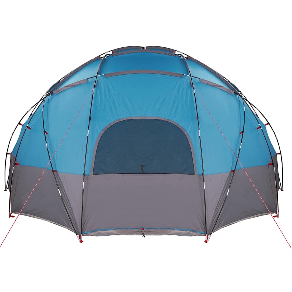 Campingzelt mit Dach Blau 475 x 475 x 235 cm Polyester