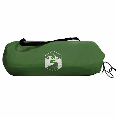 Fahrradgarage mit Dach mit Speicher Grün 210 x 90 x 174 cm