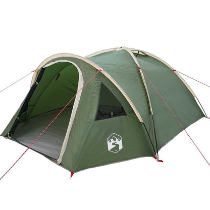 Campingzelt mit Dach Grün 308 x 268 x 130 cm Polyester