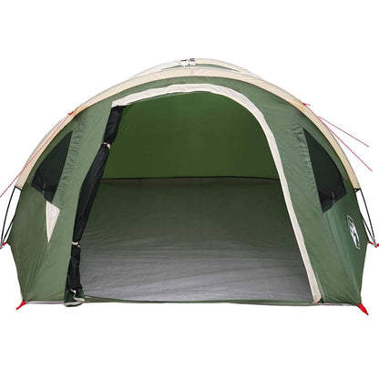 Campingzelt mit Dach Grün 308 x 268 x 130 cm Polyester