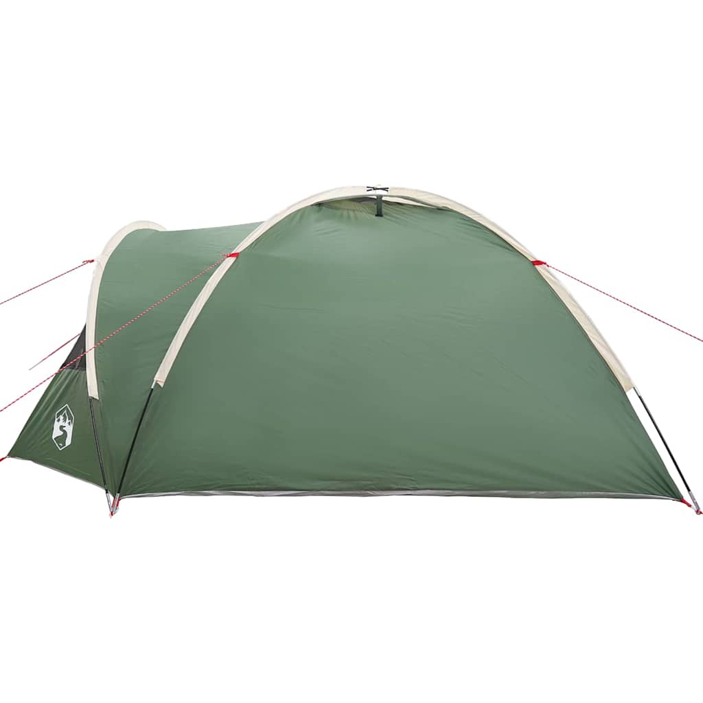 Campingzelt mit Dach Grün 308 x 268 x 130 cm Polyester