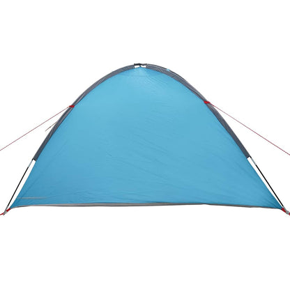 Campingzelt mit Dach Blau 308 x 268 x 130 cm Polyester