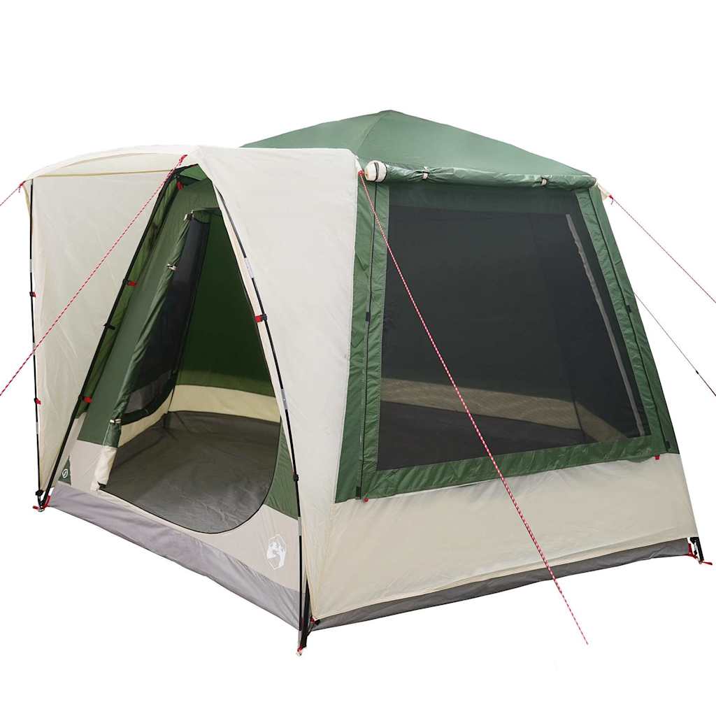 Campingzelt Grün 420 x 420 x 227 cm Polyester