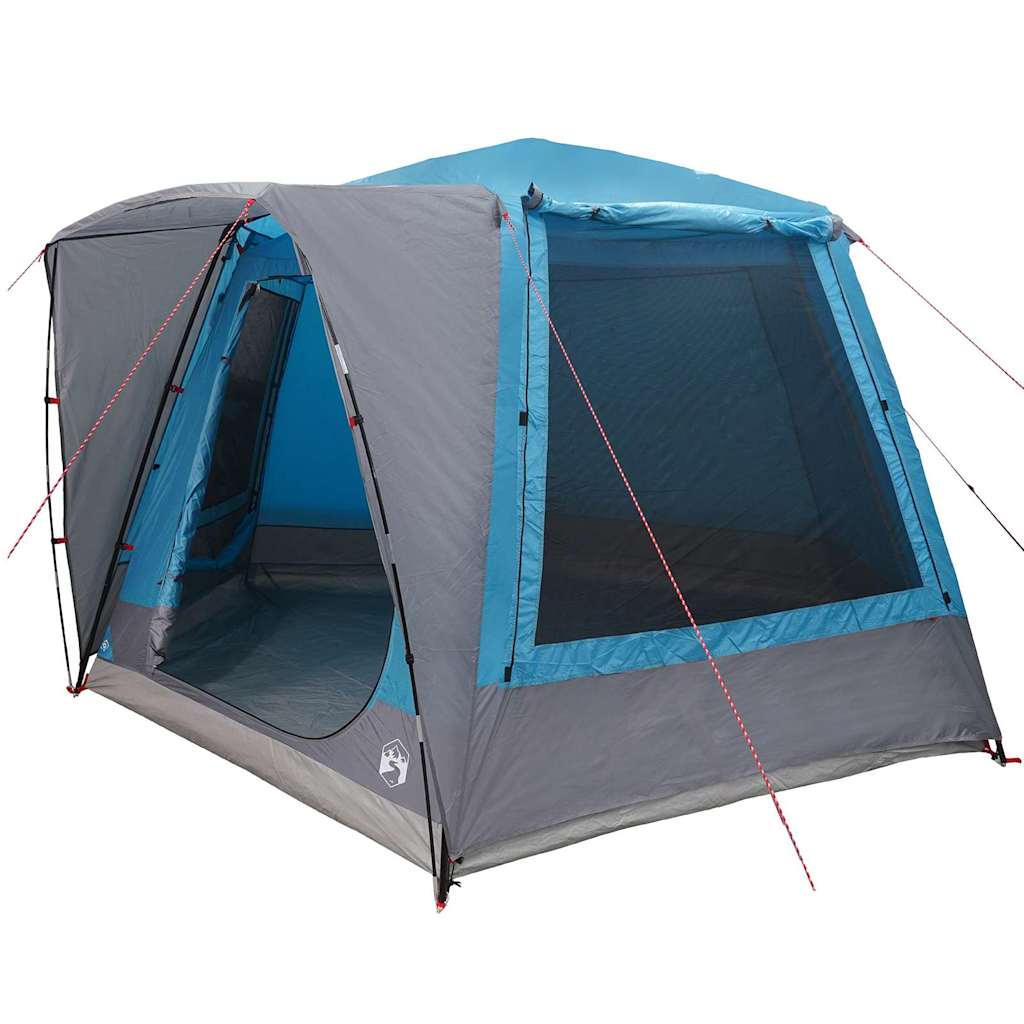 Campingzelt Blau 420 x 420 x 227 cm Polyester