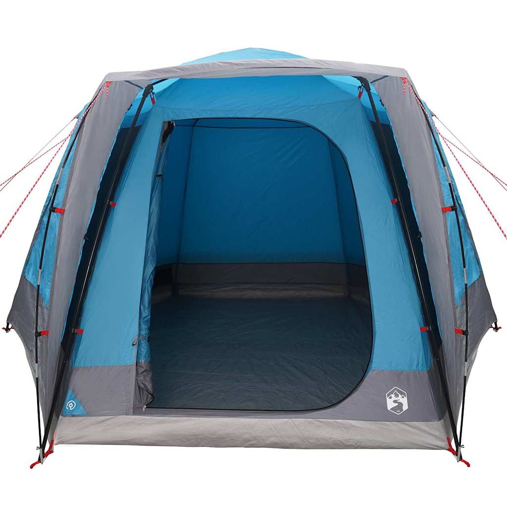 Campingzelt Blau 420 x 420 x 227 cm Polyester