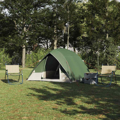 Campingzelt Grün 320 x 275 x 190 cm Polyester