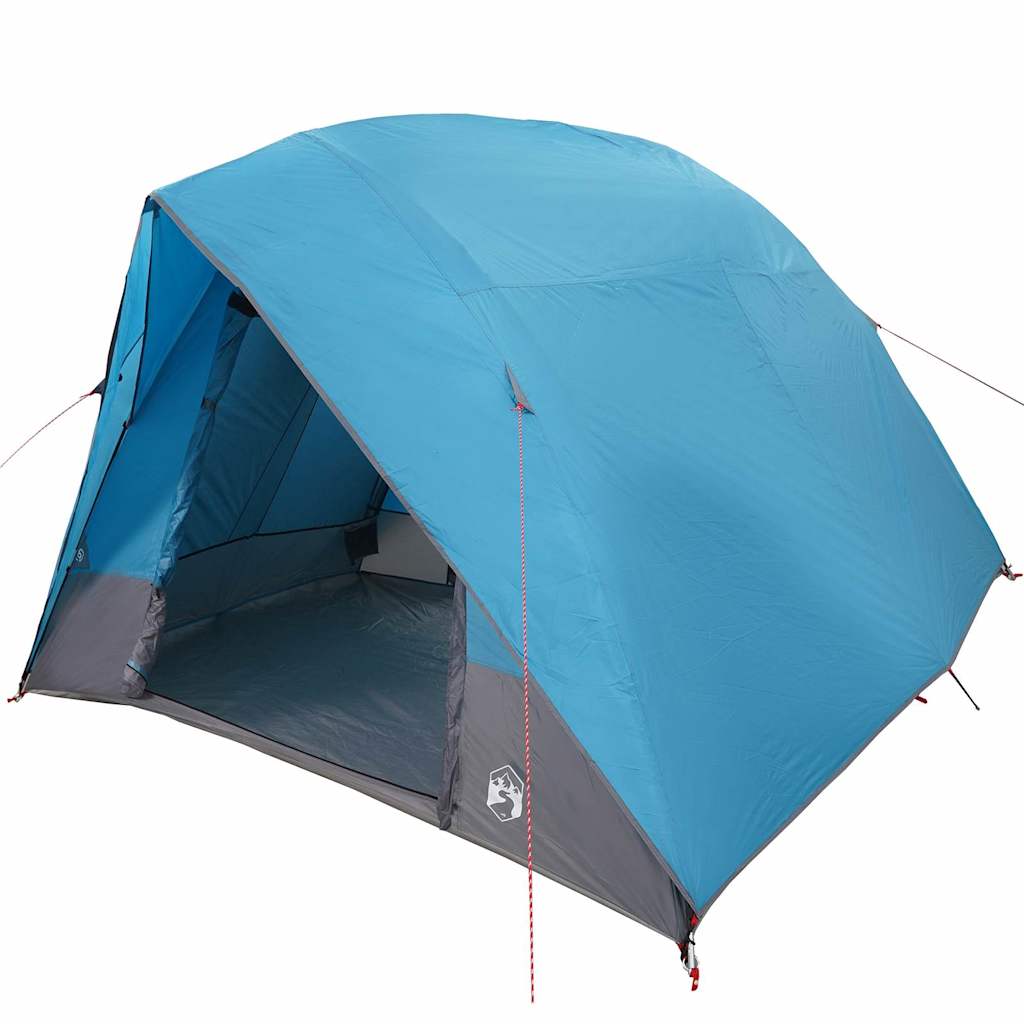 Campingzelt Blau 320 x 275 x 190 cm Polyester