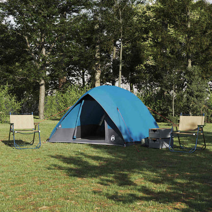 Campingzelt Blau 275 x 230 x 140 cm Polyester