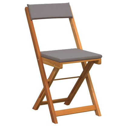 Garten Essgruppe mit Kissen 3 pcs Öl-Natur Massivholz Akazie