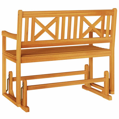 Garten Schaukeltbank Braun 110 x 59 x 97cm Massivholz Akazie