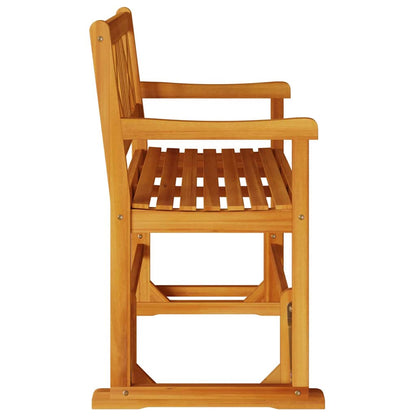 Garten Schaukeltbank Braun 110 x 59 x 97cm Massivholz Akazie