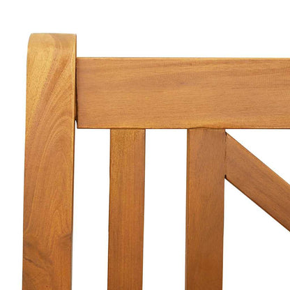 Gartenschaukelbank Braun 119 x 35 x 47 cm Massivholz Akazie