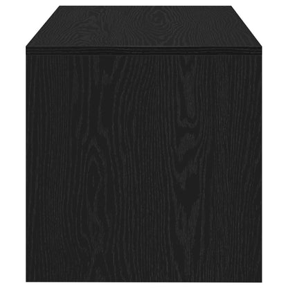 TV-Schrank Schwarz Eichen-Optik 60x40x40 cm Holzwerkstoff