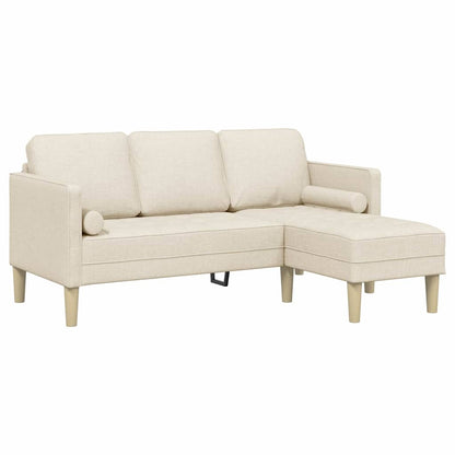 Sofa Set 2 pcs Leinen 173 x 131 x 67 cm Stoff