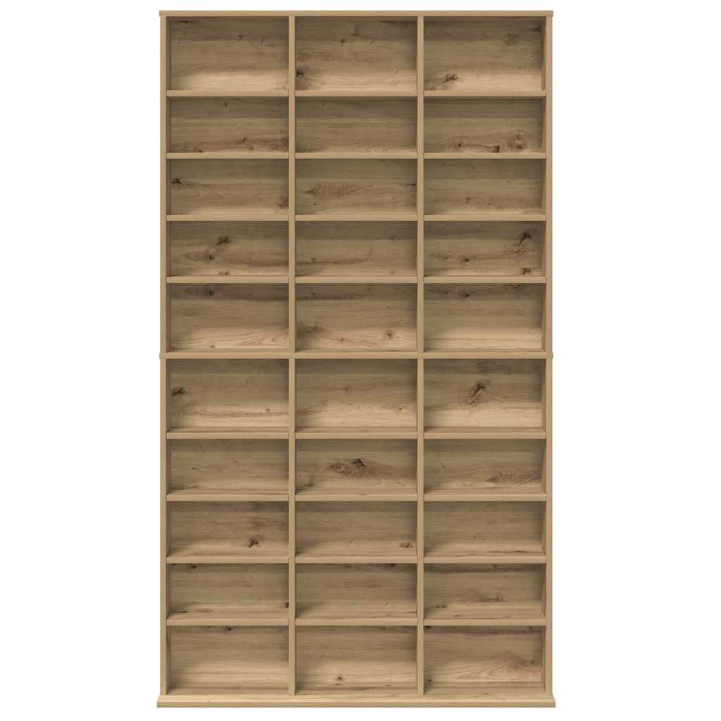 CD-Schrank Artisan-Eiche 101 x 23 x 177,5 cm Holzwerkstoff