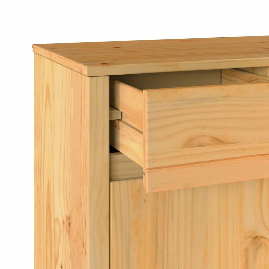 Sideboard Drammen Eiche 114 x 43 x 75.5 cm Massivholz Kiefer