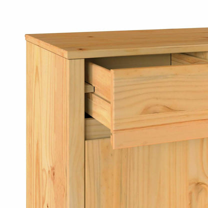 Sideboard Drammen Eiche 114 x 43 x 75.5 cm Massivholz Kiefer