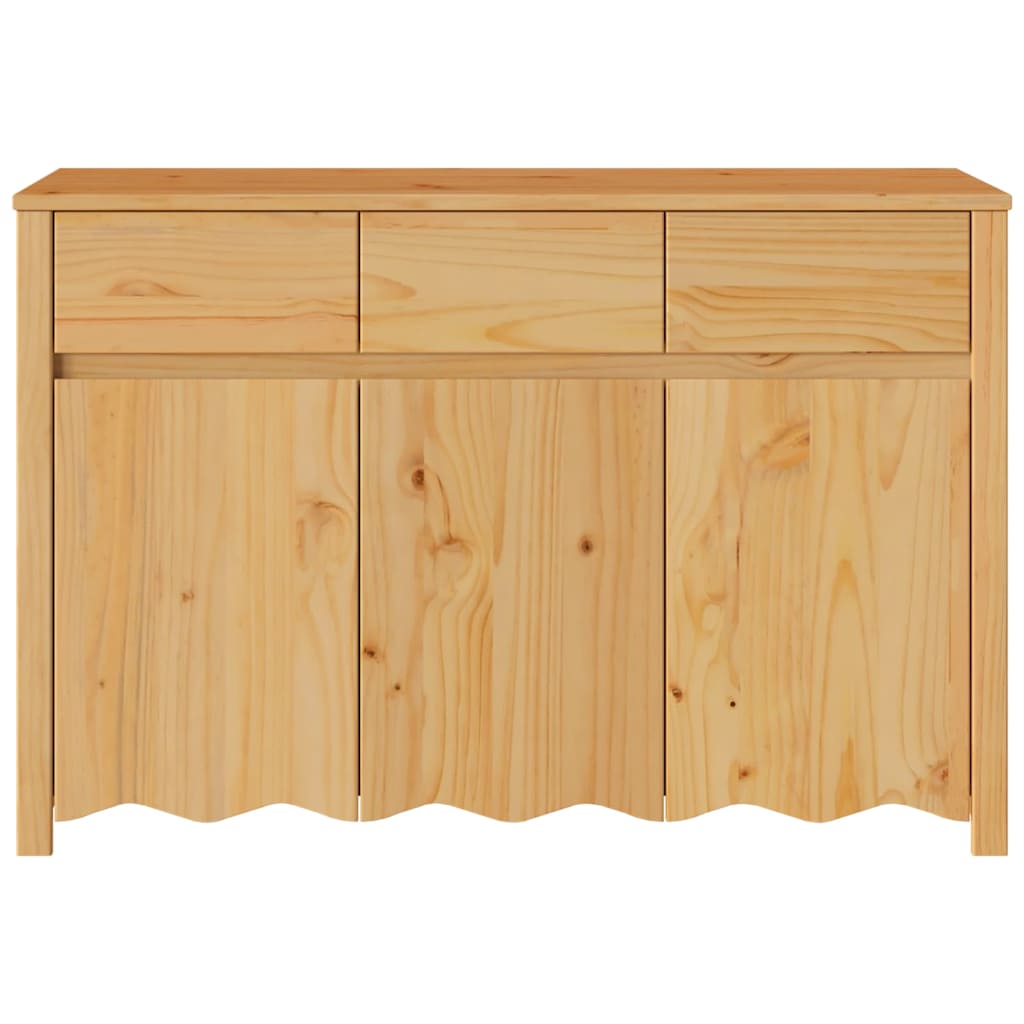 Sideboard Drammen Eiche 114 x 43 x 75.5 cm Massivholz Kiefer