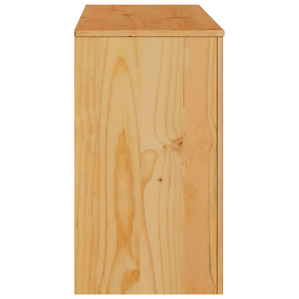 Sideboard Drammen Eiche 114 x 43 x 75.5 cm Massivholz Kiefer