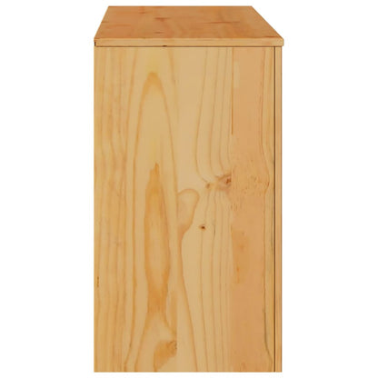 Sideboard Drammen Eiche 114 x 43 x 75.5 cm Massivholz Kiefer