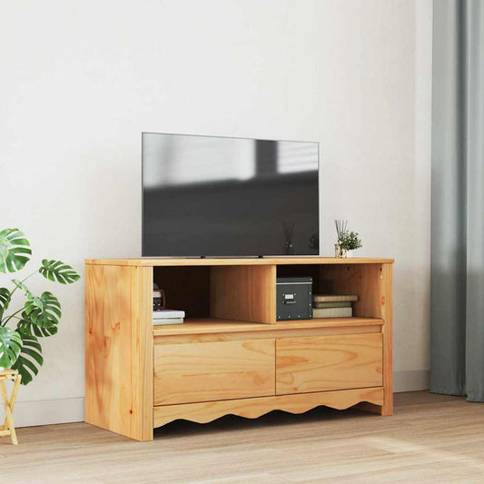 TV-Schrank Drammen Eiche 99 x 43 x 55 cm Massivholz Kiefer
