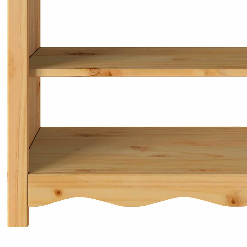 Konsolentisch Drammen Eiche 89,5 x 37 x 73 cm Massivholz Kiefer