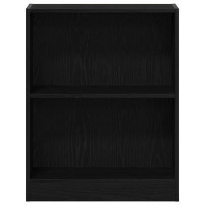 Bücherregal Schwarz 60 x 24 x 76 cm Holzwerkstoff