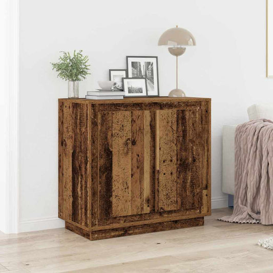 Sideboard Altholz 80 x 34 x 75 cm Holzwerkstoff