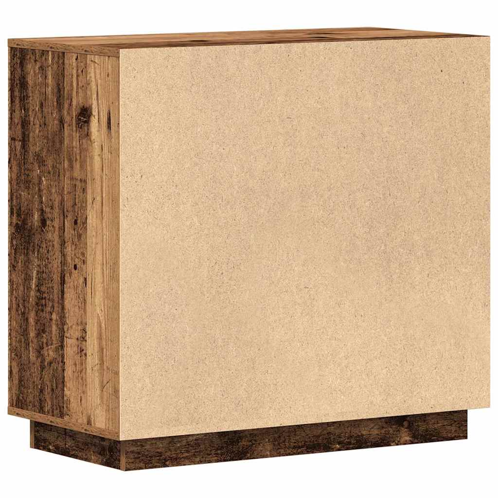 Sideboard Altholz 80 x 34 x 75 cm Holzwerkstoff
