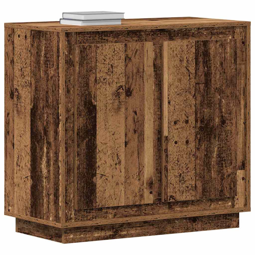Sideboard Altholz 80 x 34 x 75 cm Holzwerkstoff