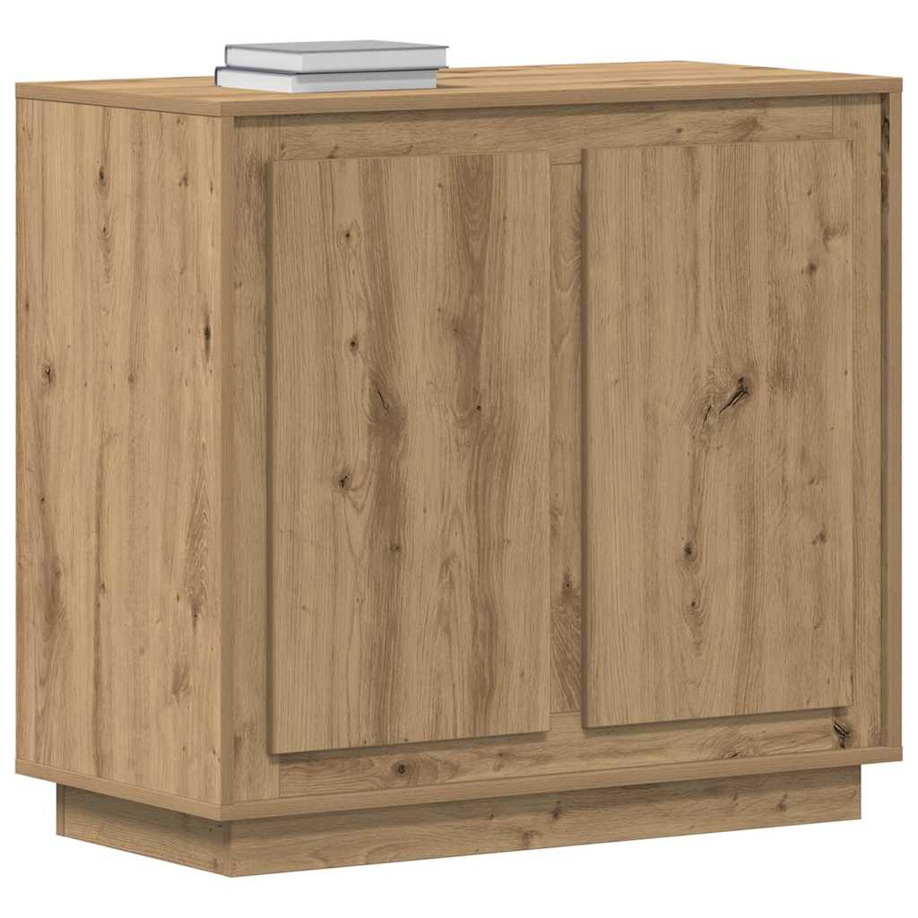 Artisan Eichen Sideboard Eiche handwerklich 80 x 34 x 75 cm