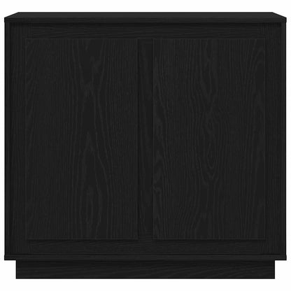 Moderner Buffet Sideboard Schwarze Eiche 80 x 34 x 75 cm