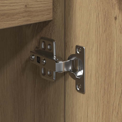 Sideboard Eiche handwerklich 101,5 x 35 x 70 cm Holzwerkstoff